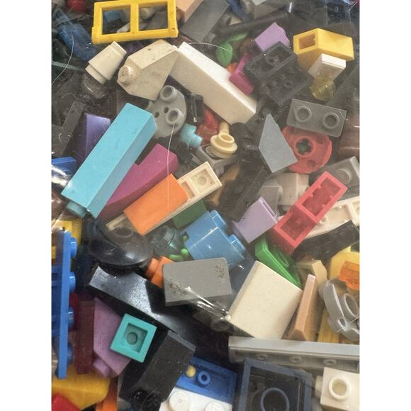 2 TWO POUNDS MIXED LOT OF CLEAN LEGO PIECES from Sets - Picture 3 of 6